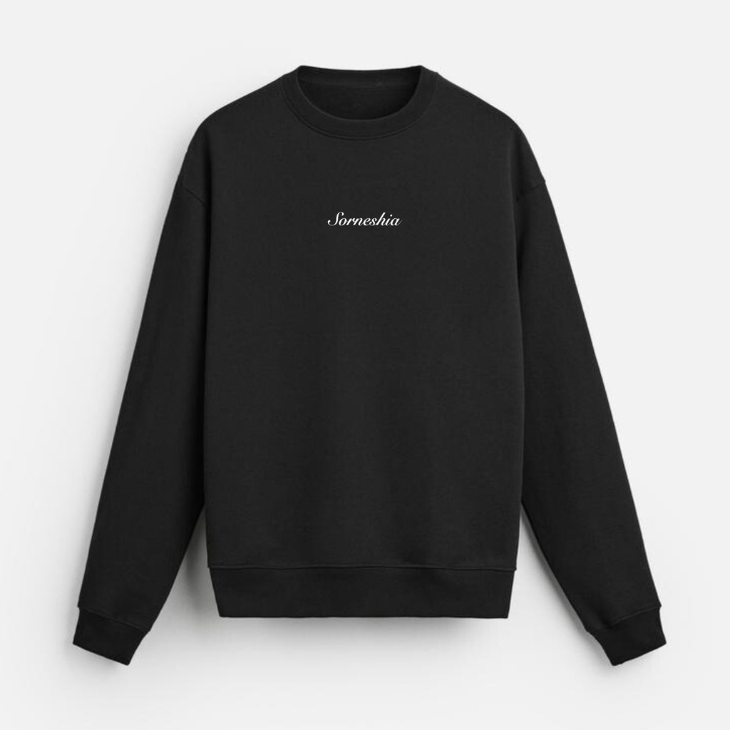 BLACK SWEATSHIRT