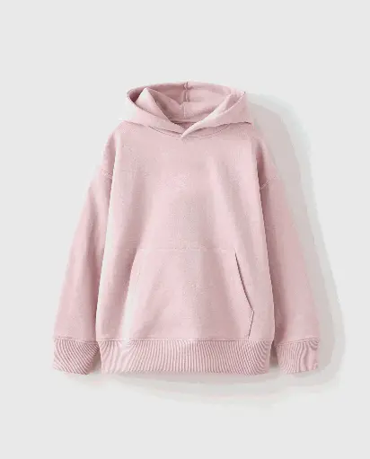 LIGHT PINK HOODIE