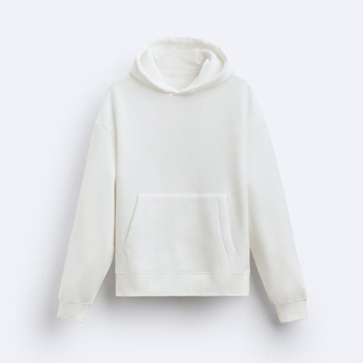 WHITE HOODIE